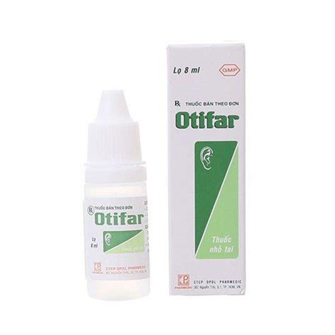 Uses of Otifar 8ml 